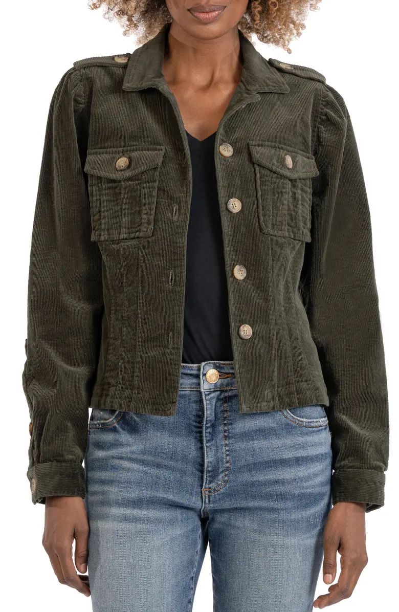 Kyra Corduroy Trucker Jacket | Nordstrom