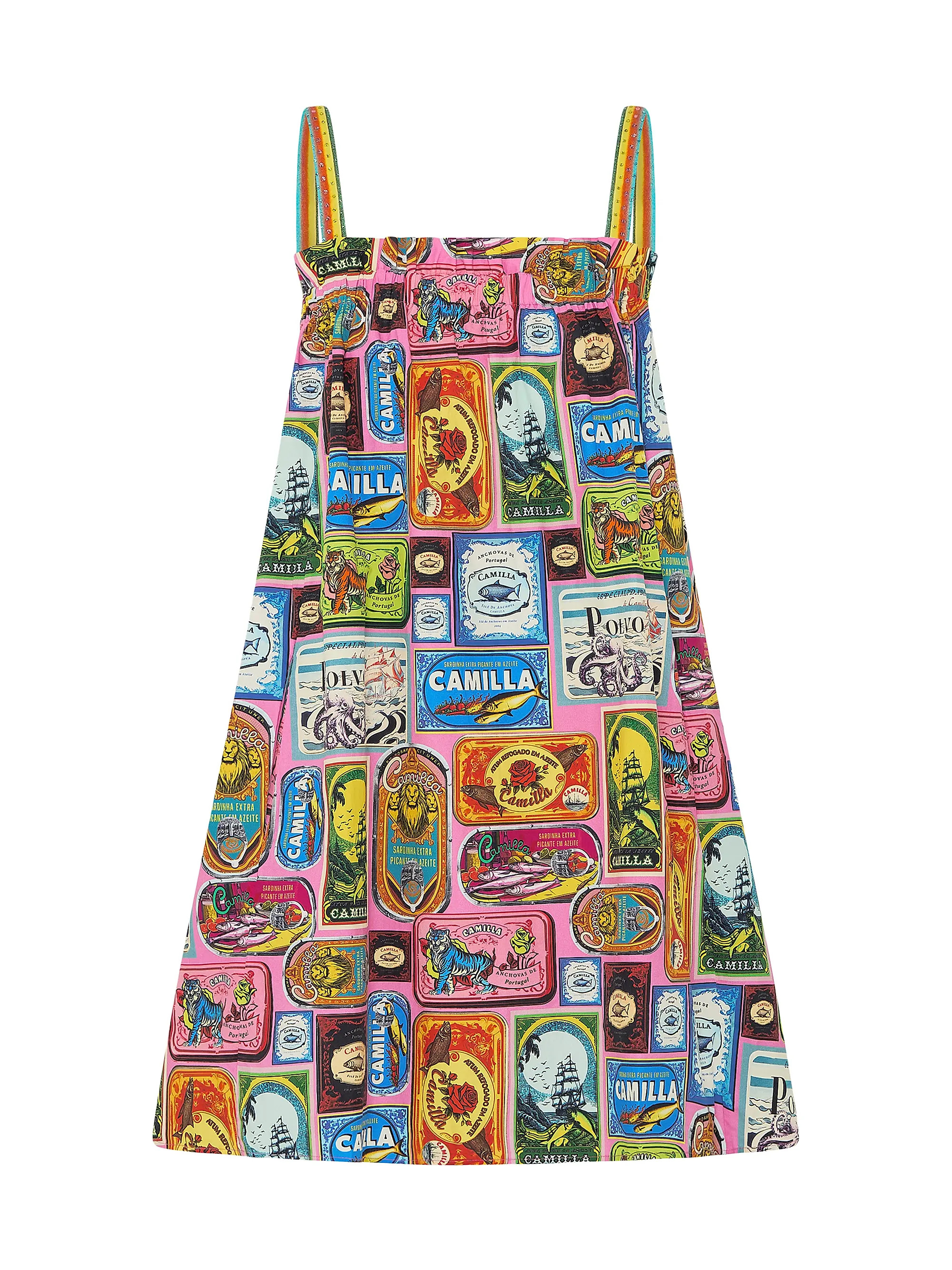 Printed Short Sundress | Saks Fifth Avenue