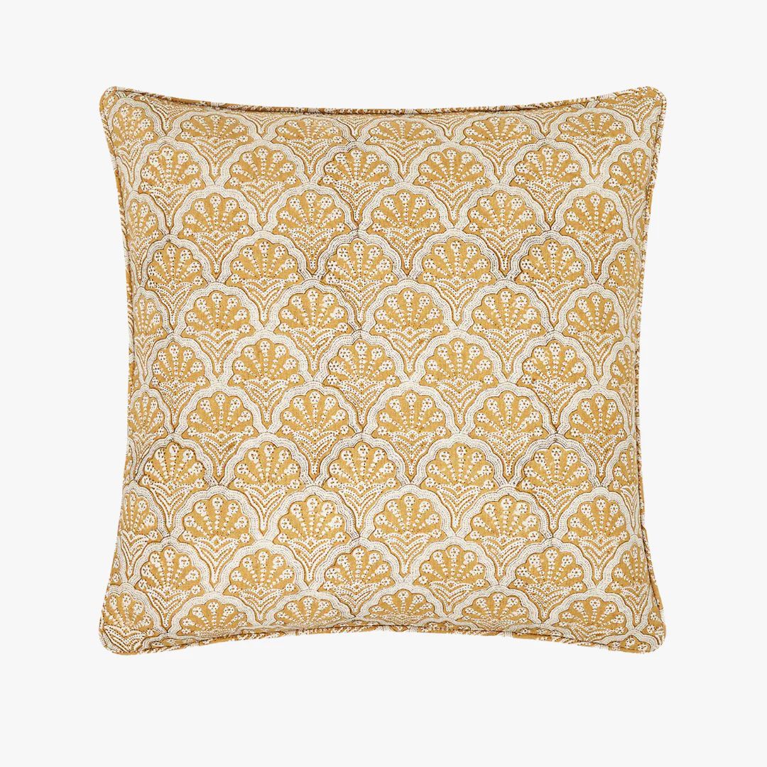 St Tropez Saffron Pillow Cover | Dear Keaton