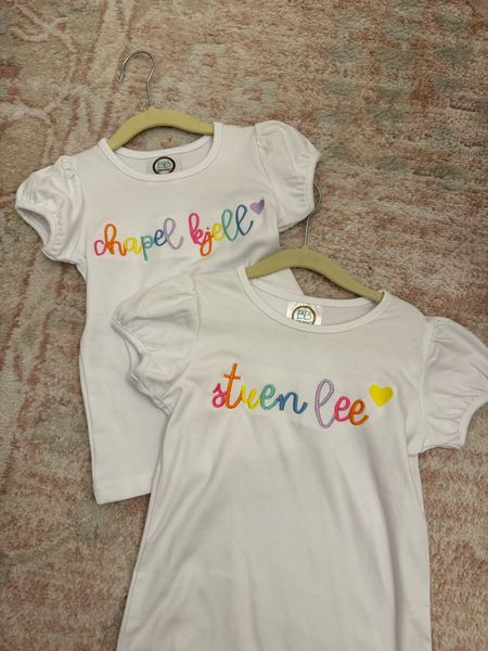 Girls shirt. Girls top. Toddler top. Rainbow name shirt. Monogram skirt. Personalized shirt 
