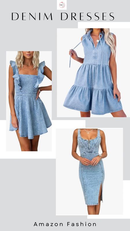 Amazon Fashion Denim Dresses #denim #denimdresses #iloveamazon #amazondresses #summerdresses #amazonloolks

#LTKTravel #LTKFindsUnder50 #LTKParties