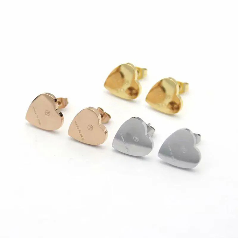 Heart Necklace Female Stainless Steel Couple Gold Chain Pendant Jewelry On The Neck Gift For Girl... | DHGate