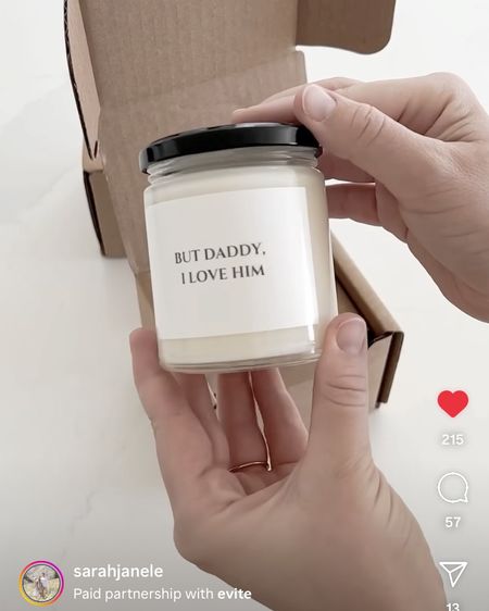 Tortured poets department taylor swift candle gifts for swiftie best friends but daddy I love him taylor swift party decor 

#LTKparties #LTKfindsunder100 #LTKwedding