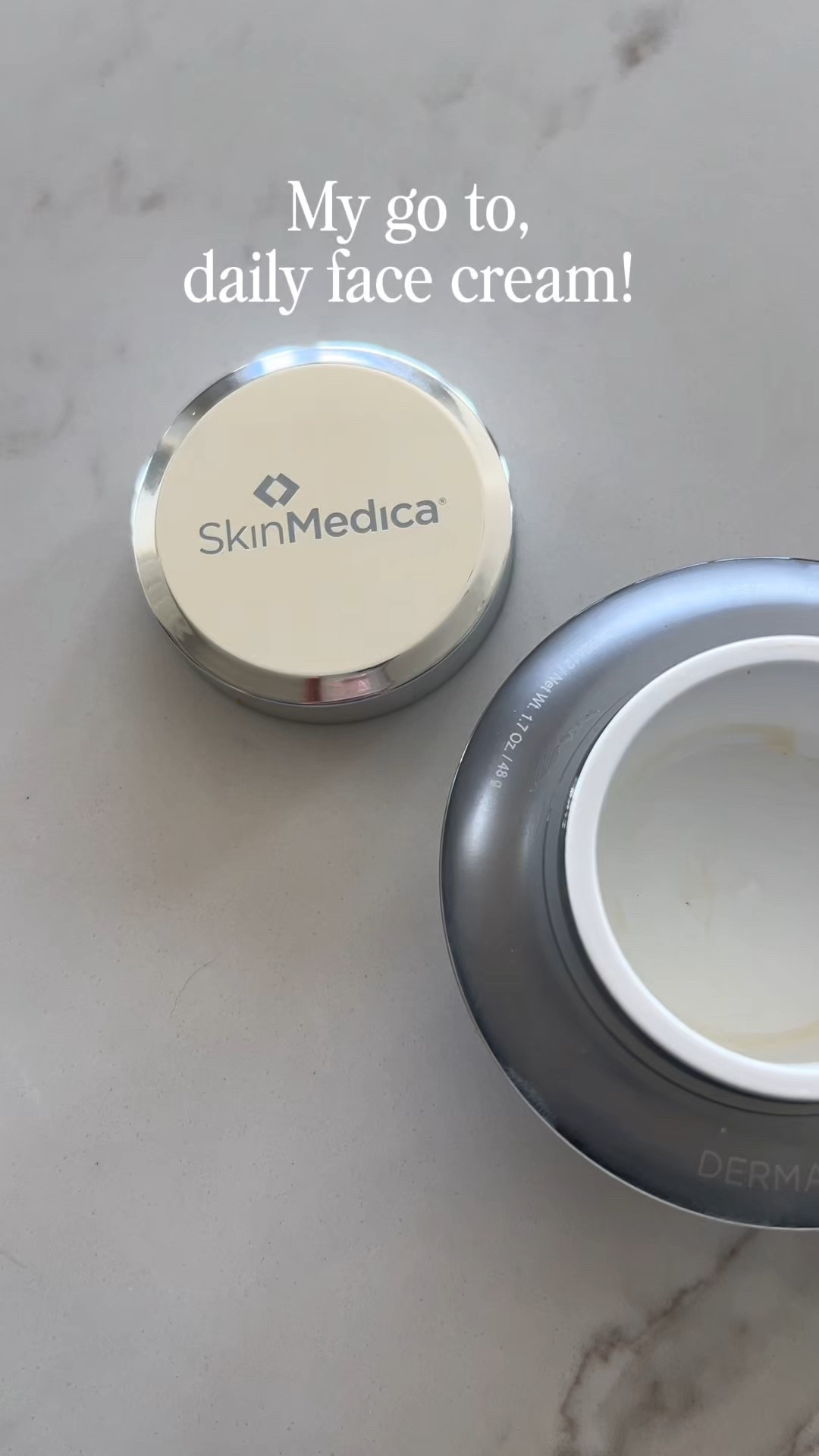 I’ve been using the dermal repair cream from skin medica since 2015. It’s my daily face moisturizer and I use it both morning and night. A container with using twice a day lasts me a month! I was recommended this cream by my esthetician and have sworn by its ability to heal and keep my skin healthy for years! 

#LTKBeauty #LTKSaleAlert