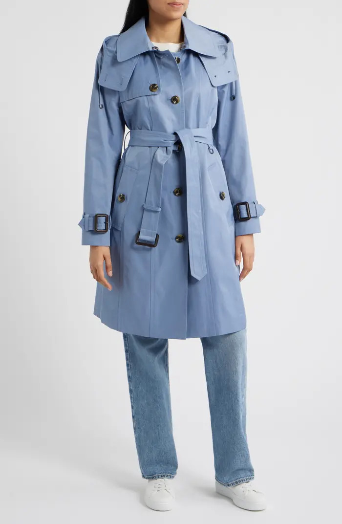 Water Resistant Belted Trench Coat | Nordstrom