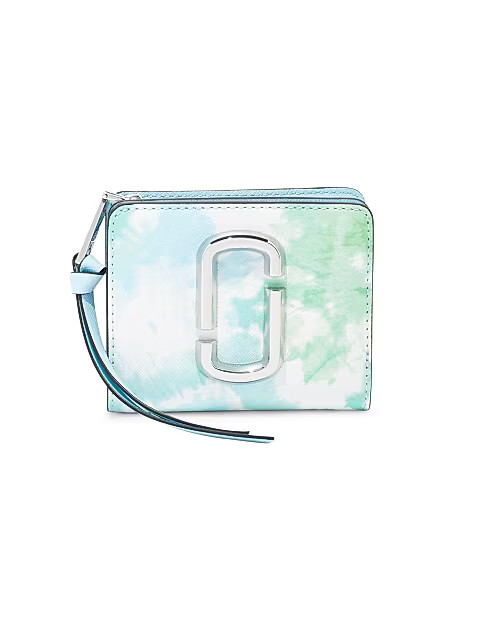 Mini The Snapshot Tie-Dye Coated Leather Wallet | Saks Fifth Avenue