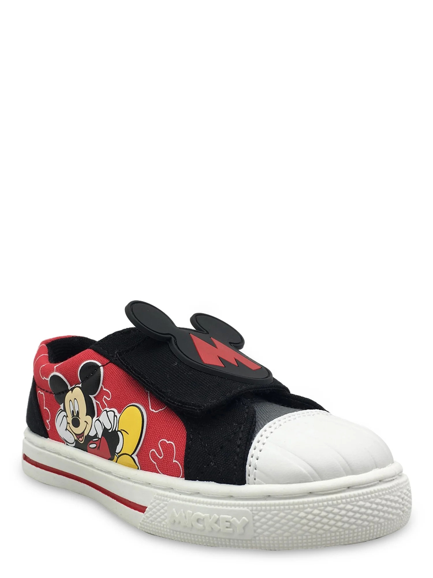Mickey Mouse Cap Toe Casual Sneaker (Toddler Boys) | Walmart (US)