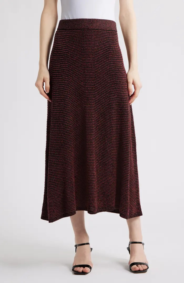 NIC+ZOE Pixel Knit Midi Skirt | Nordstrom | Nordstrom