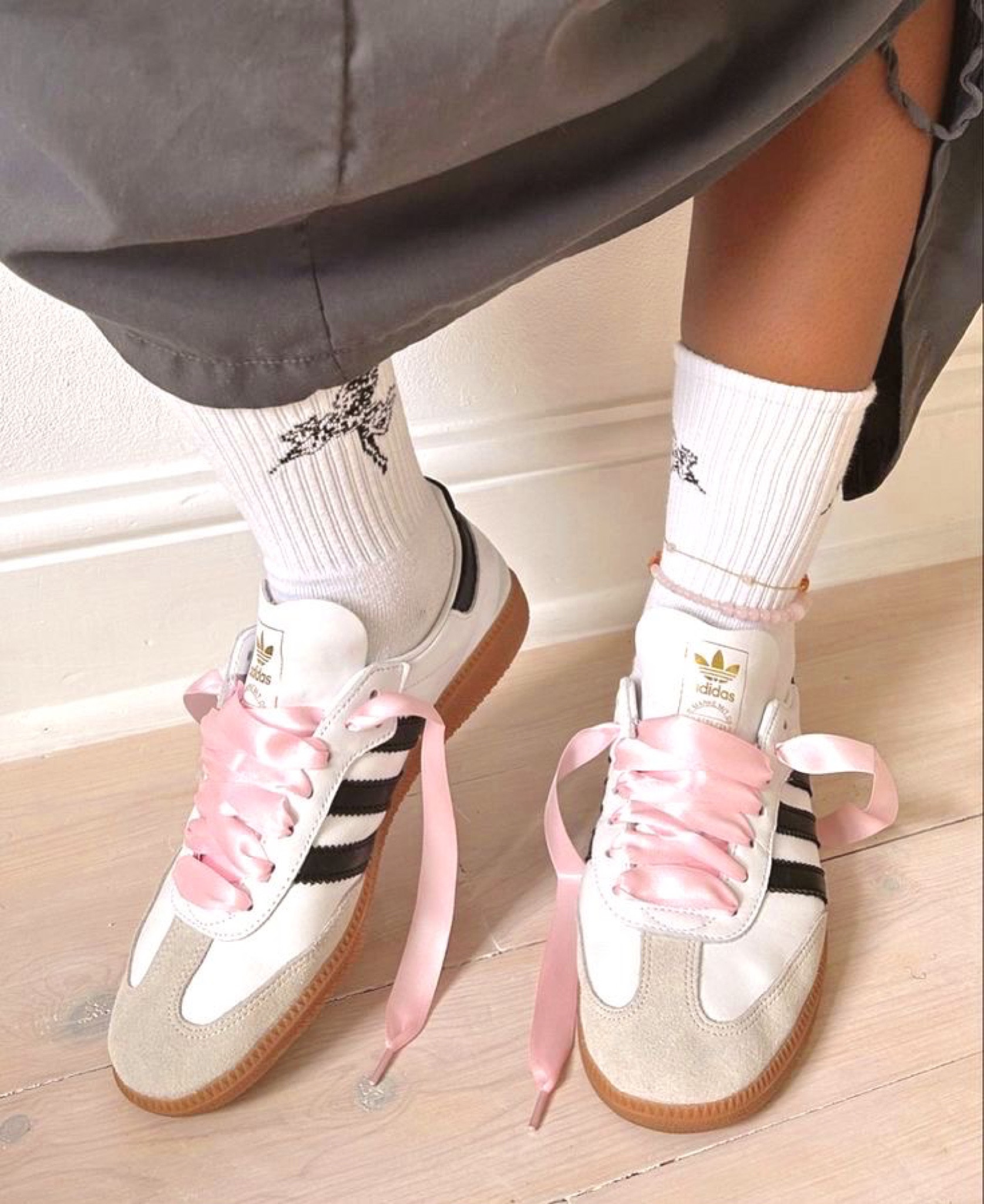 adidas gazelle silver green womens ADIDAS SAMBA OG (TD) "LIGHT PINK/CLOUD WHITE/GUM"  Sneaker Room