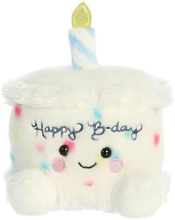 Aurora® Adorable Palm Pals™ Happy B'Day Cake Stuffed Animal - Fun Collectible Plush for Kids a... | Amazon (US)