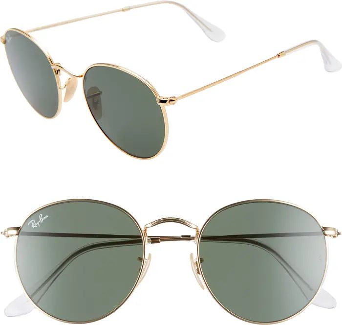 Ray-Ban 53mm Round Sunglasses | Nordstrom | Nordstrom