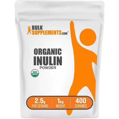 BulkSupplements Organic Inulin Powder 1KG | Target