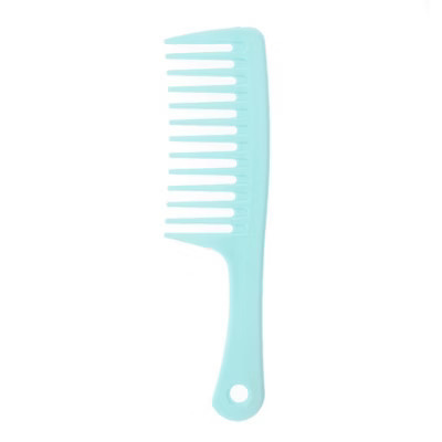 Unique Bargains Durable Comfortable Wide Tooth Comb 1 Pc Sky Blue | Target