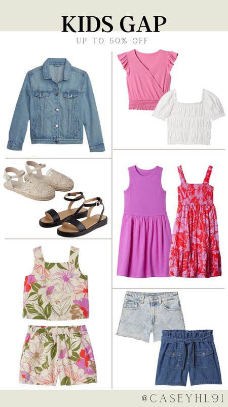 Up to 50% off on girls clothes at the Gap! Perfect summer additions to the wardrobe! 

#LTKSaleAlert #LTKKids #LTKSeasonal