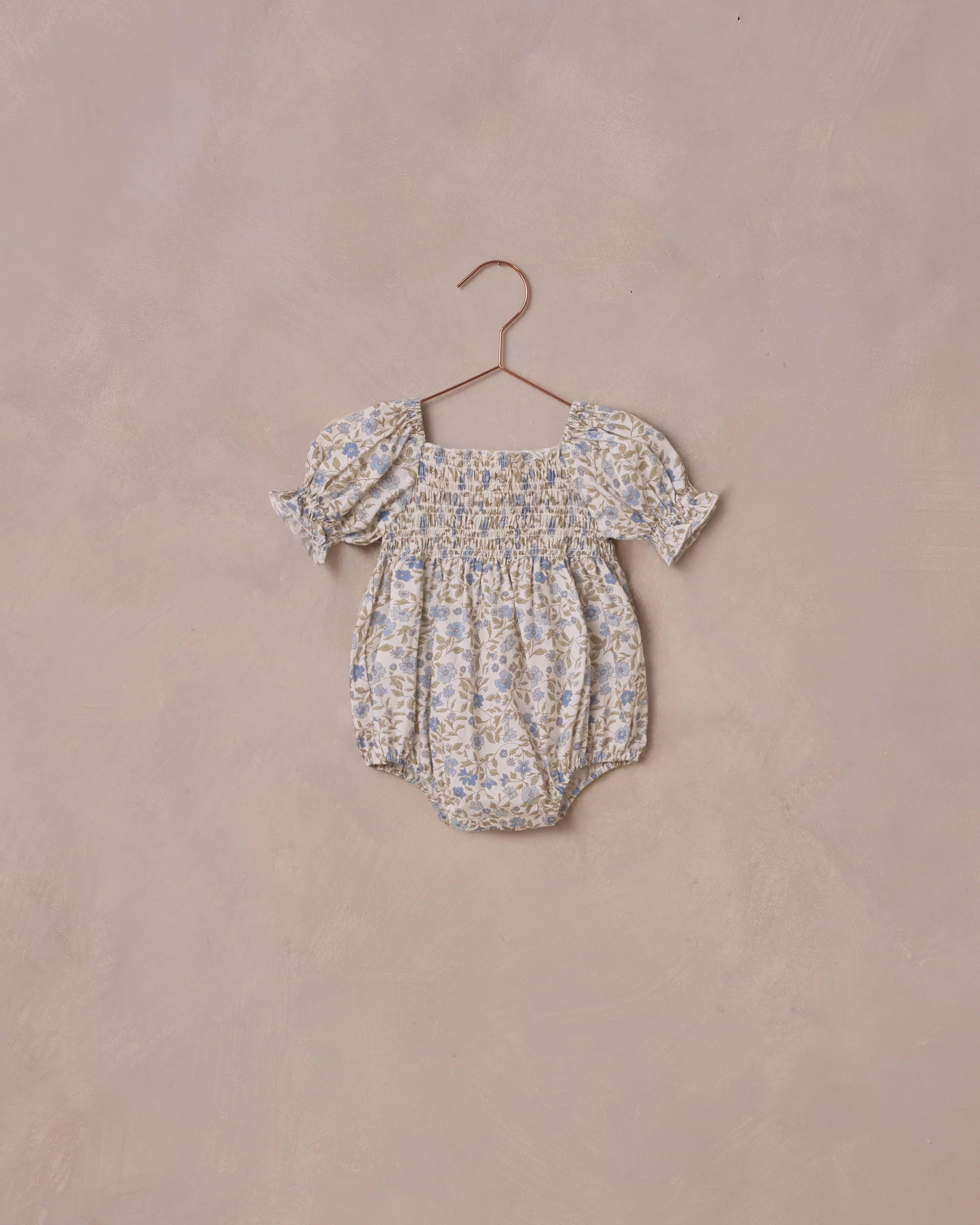 Hazel Romper | Blue Garden | Rylee + Cru