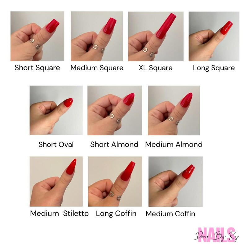 Halloween Ghost Press on Nails | Fall Press on Nails | Halloween Press on Nails | Fake Nails | Gl... | Etsy (US)