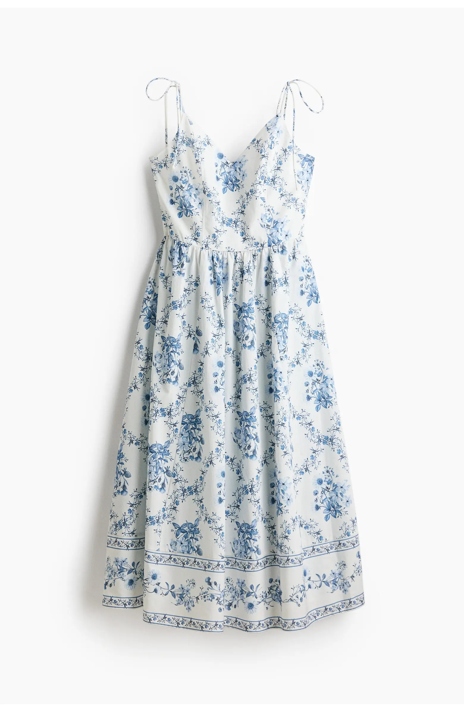 Flared-skirt strappy dress | Nordstrom