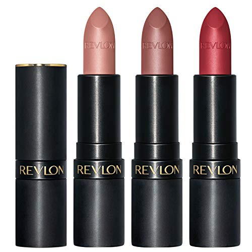 Revlon Super Lustrous 3-Piece Lipstick Gift Set, High Impact, Matte Finish, 003 Pick Me Up, 014 Shameless, 008 Show Off, 0.45 Oz | Amazon (US)