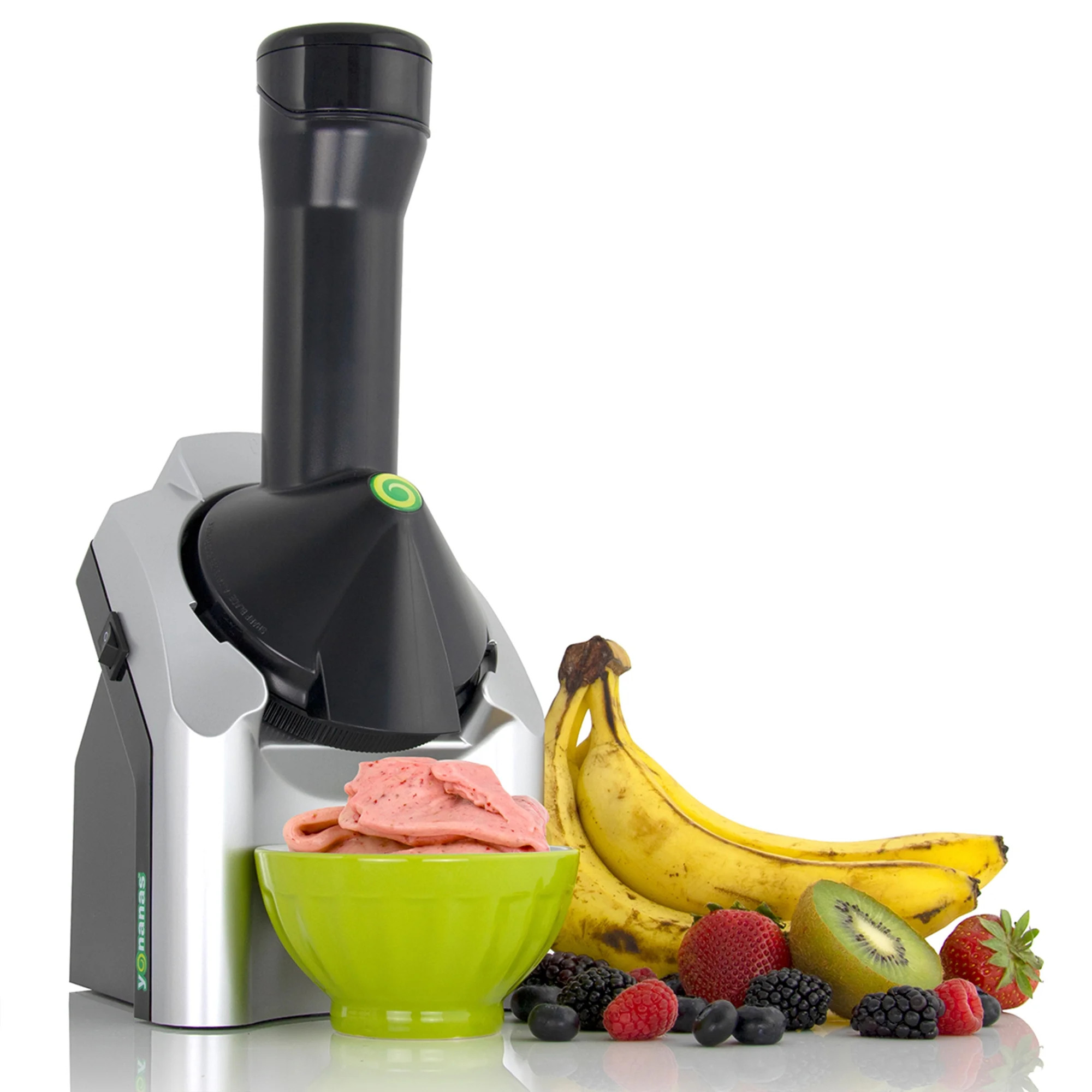 Yonanas Classic Healthy Dessert Maker with Bonus Spatula, 200W, 3.1 lb., Silver | Walmart (US)