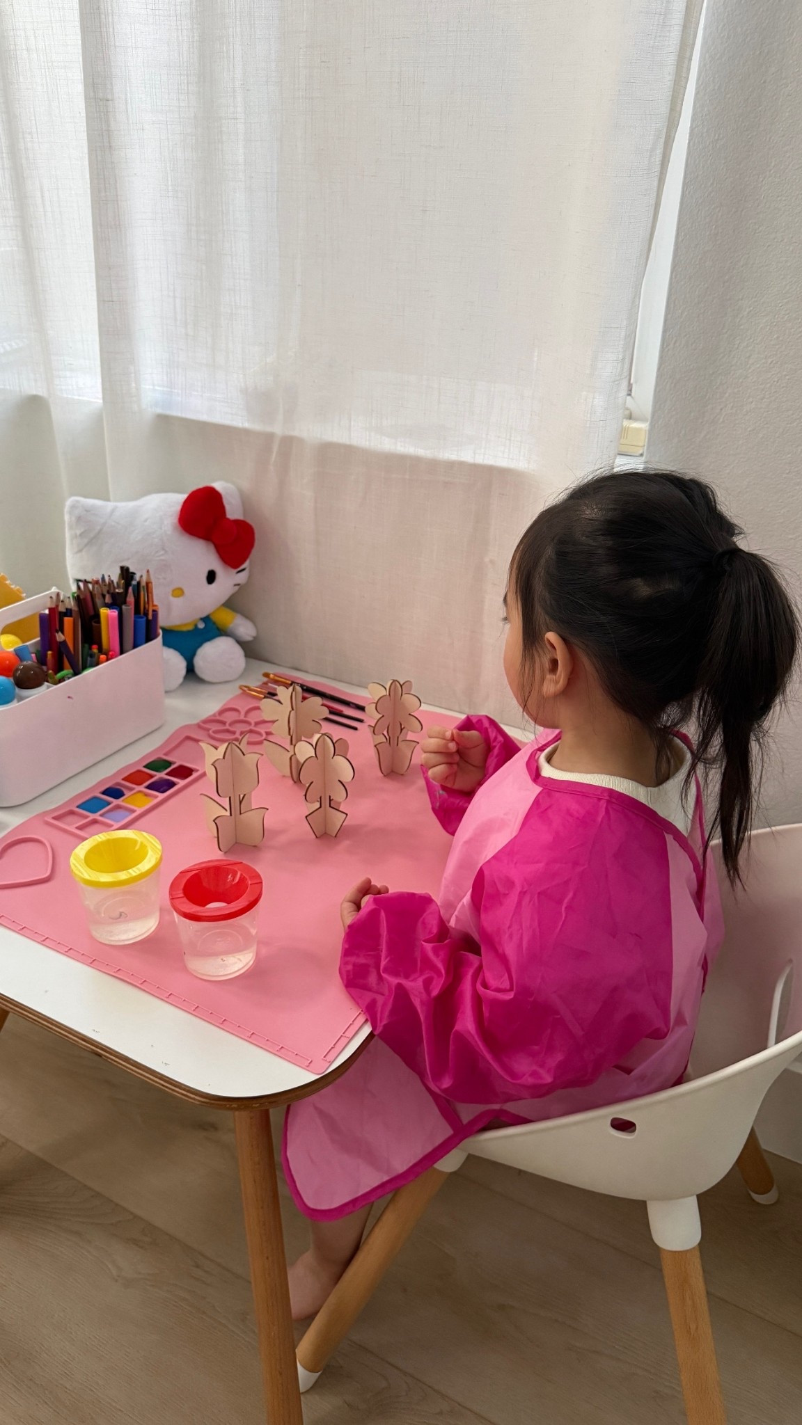 spring painting time! #painting #toddlerpainting #toddleractivities #paint #springactivities 

#LTKmomlife #LTKmorningroutine #LTKKids