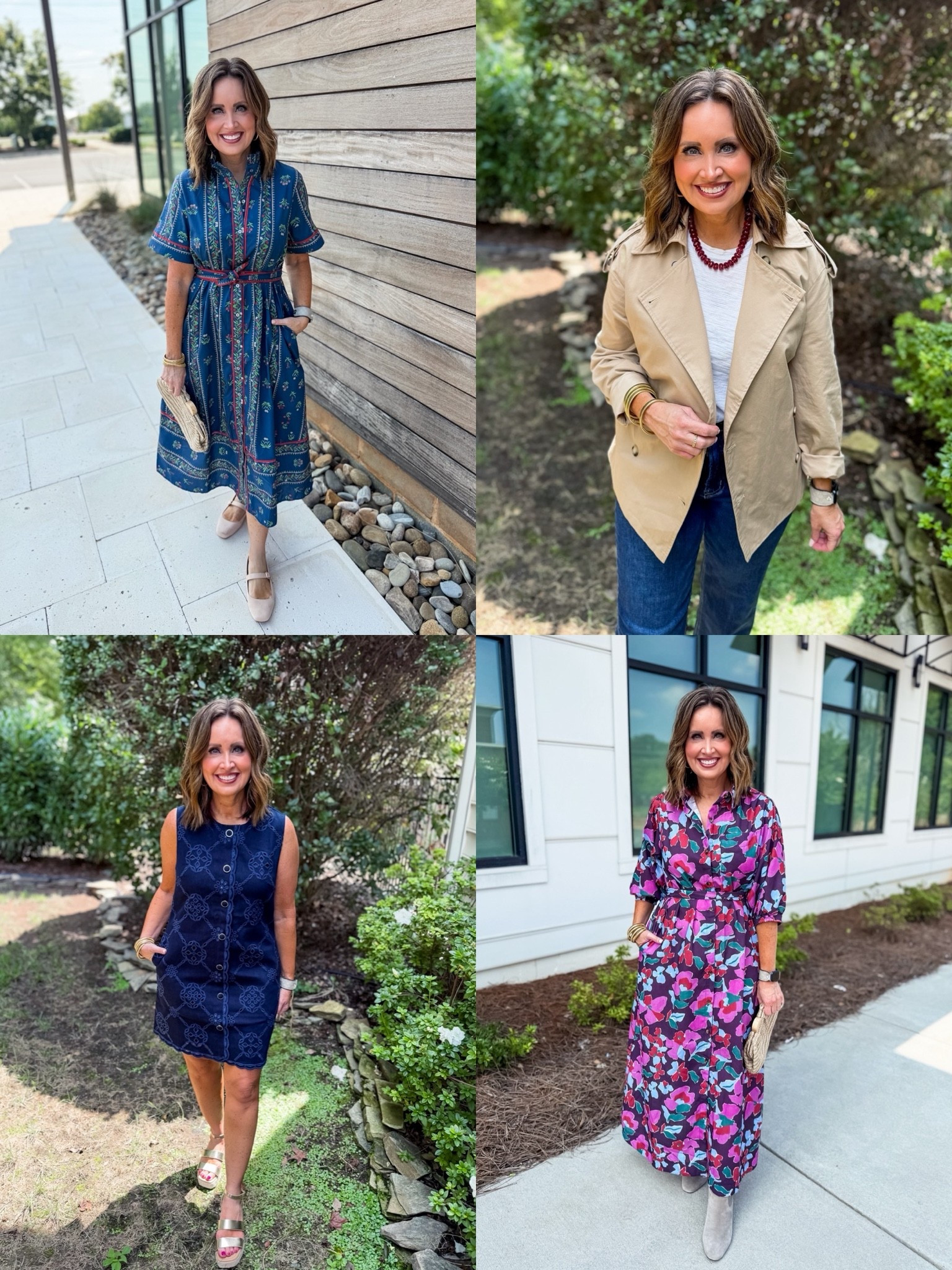 Cassie Sugarplum & Shop Avara pre fall collection- linked everything I shared plus other pieces in the collection 

2 dresses and trench coat I shared all run big - size down in all of them 
Denim mini runs true to size

Use code LAURA on my earrings and necklace

#LTKOver40 #LTKSeasonal #LTKootd