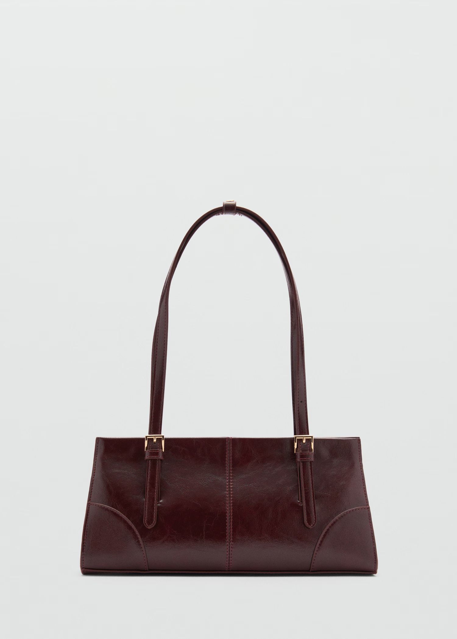 Shoulder bag with buckles | MANGO (US)