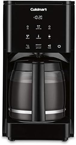 Cuisinart DCC-T20 14-Cup Programmable Coffeemaker Touchscreen, Black | Amazon (US)