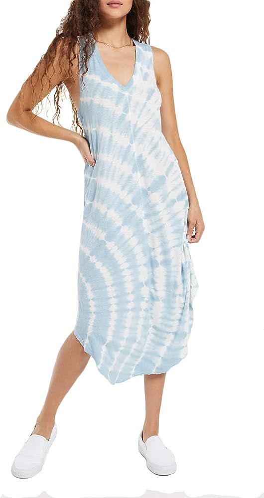 Z SUPPLY Women's Reverie Spiral Tie-Dye Dress | Amazon (US)