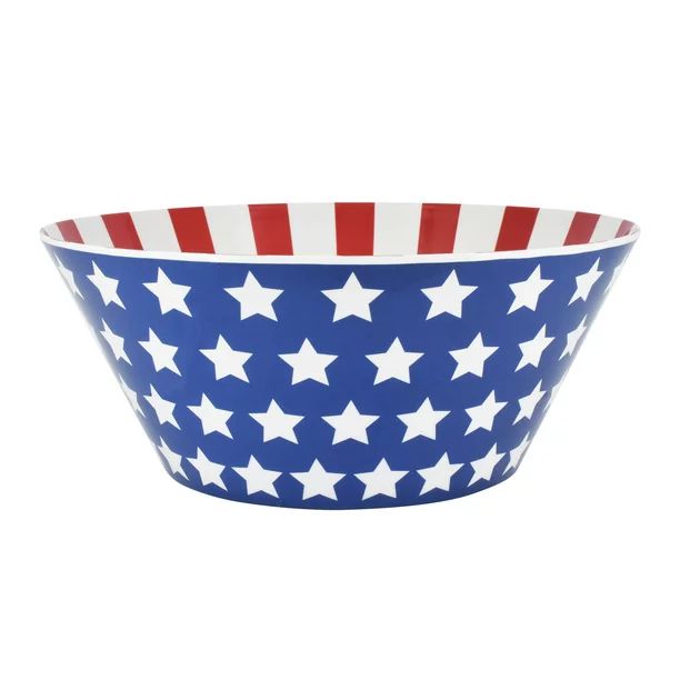 Way to Celebrate Patriotic Serving Bowl, 11.5 inch | Walmart (US)