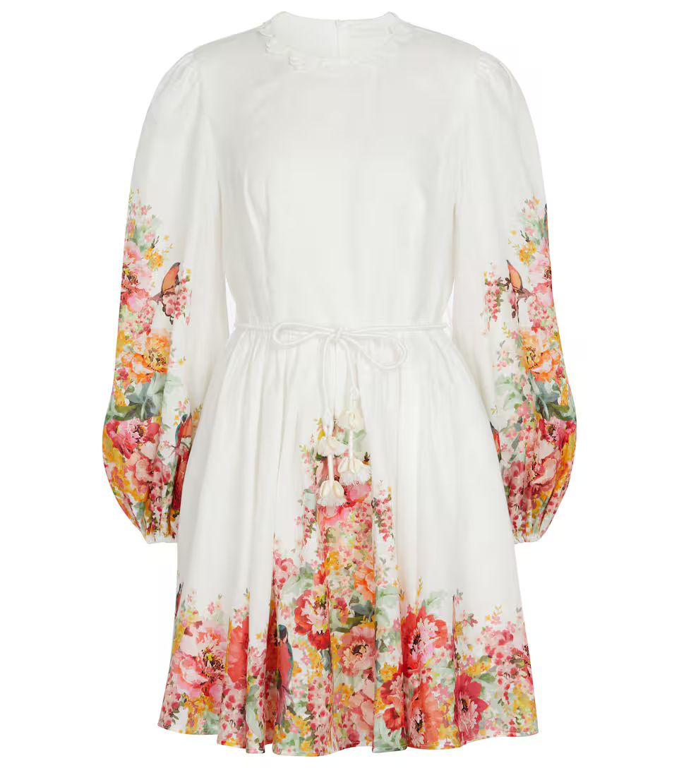 Mae floral linen minidress | Mytheresa (US/CA)