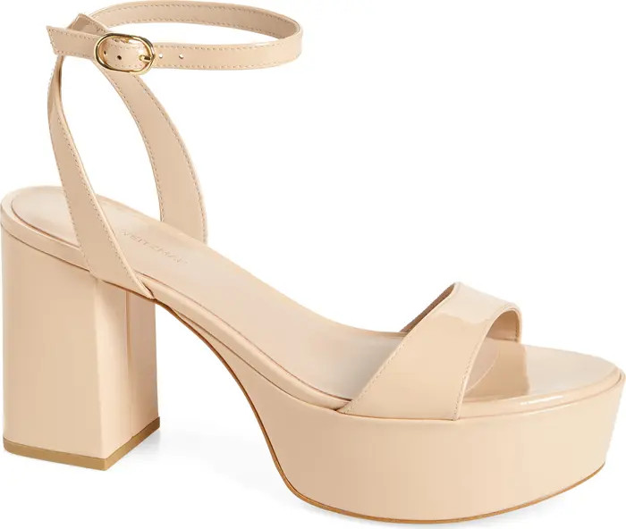 Stuart Weitzman Gala Mid Platform Sandal (Women) | Nordstromrack | Nordstrom Rack