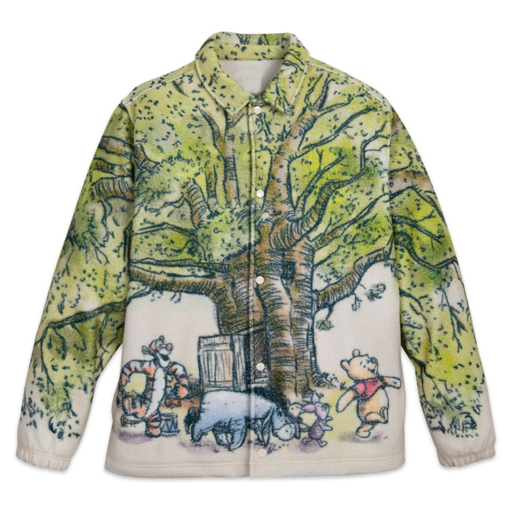 Winnie the Pooh and Pals Fleece Jacket for Adults | Disney Store