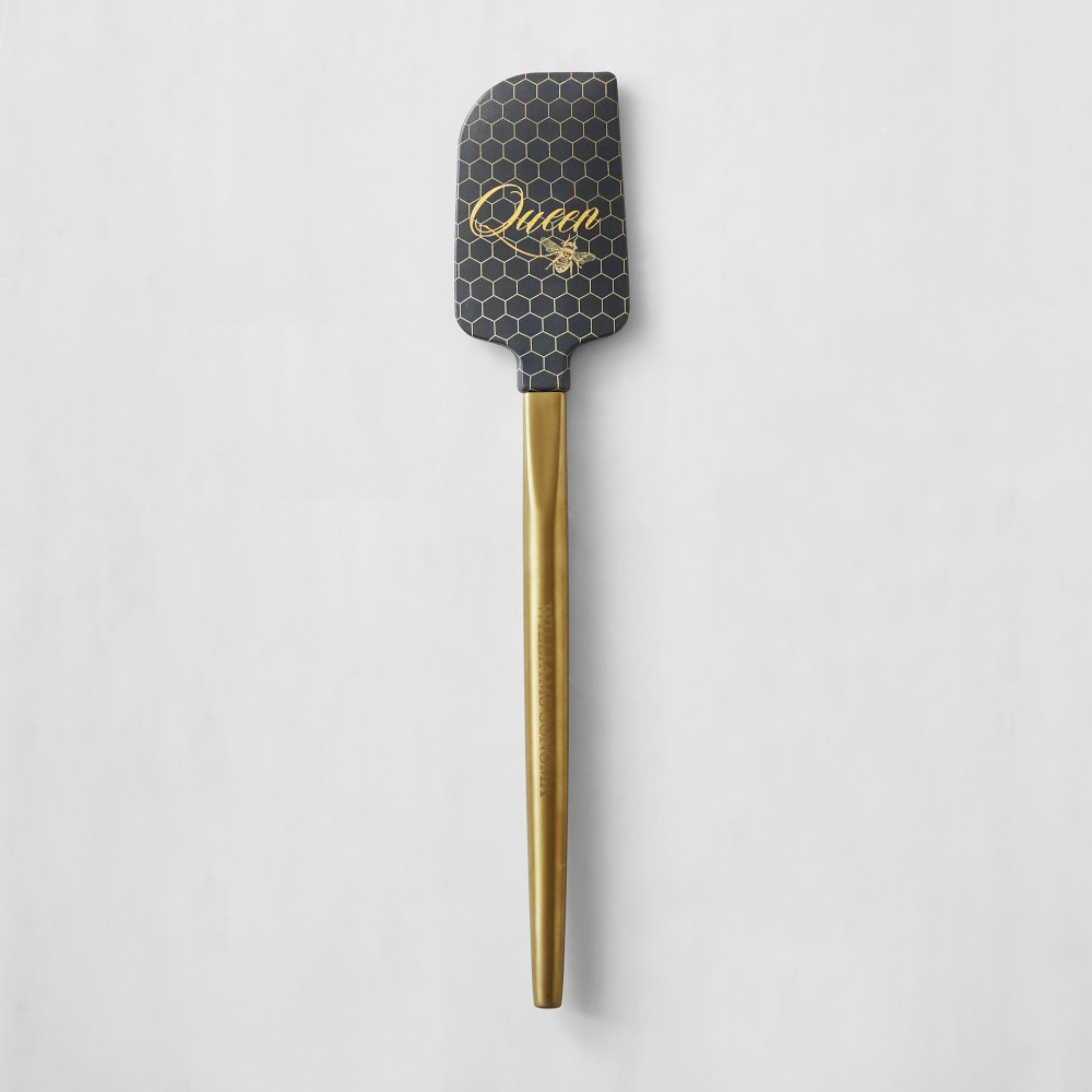 Williams Sonoma Silicone Bee Spatulas with Gold Handle | Williams-Sonoma
