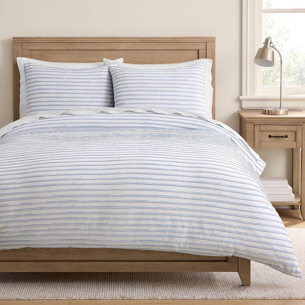Huntington Stripe Duvet | Pottery Barn Teen