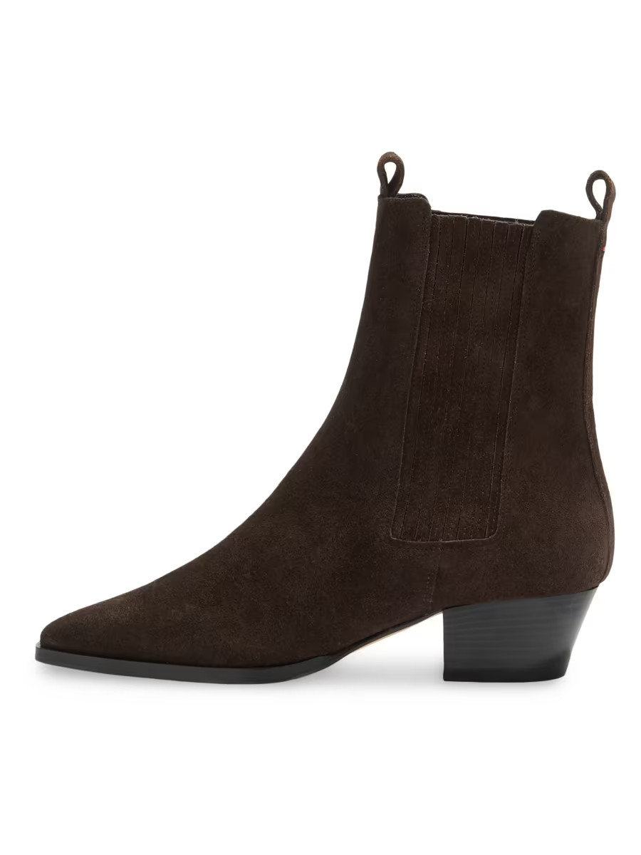 Agata 40MM Suede Ankle Boots | Saks Fifth Avenue