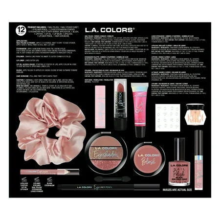 L.A. COLORS Makeup Gift Set 12 Days of Beauty 12 pc | Walmart (US)