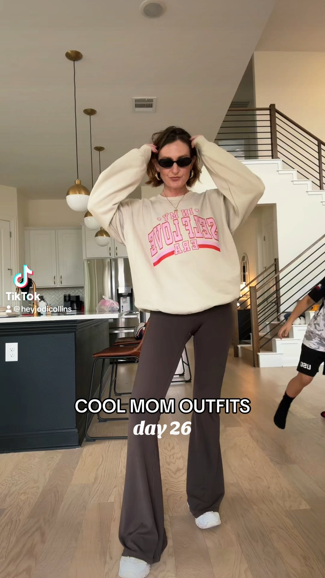 Wearing an XL in the sweatshirt. Medium in the pants w/ a 34 inch inseam. Pants come in multiple colors. I’m 5’8” 

#LTKstyletip #LTKfindsunder50 #LTKsalealert