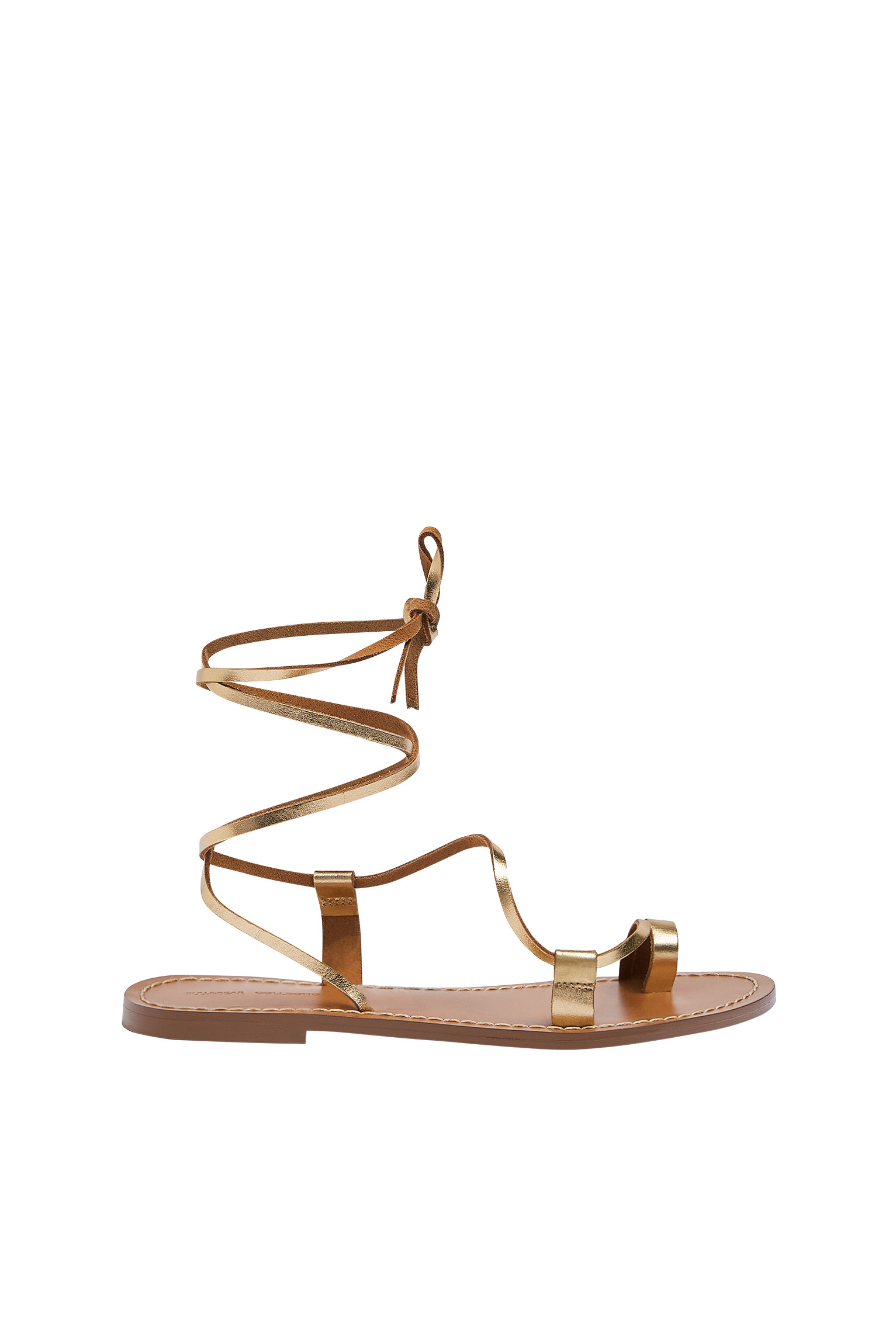 SANDALI ALLACCIATI IN PELLE | PULL and BEAR IT