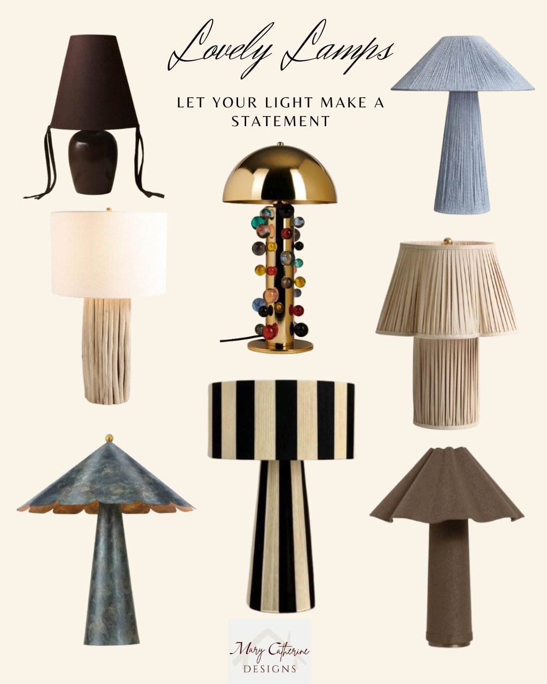 Life is TOO short for ugly lamps. Buy the ones that make a statement!  

 #LTKHome