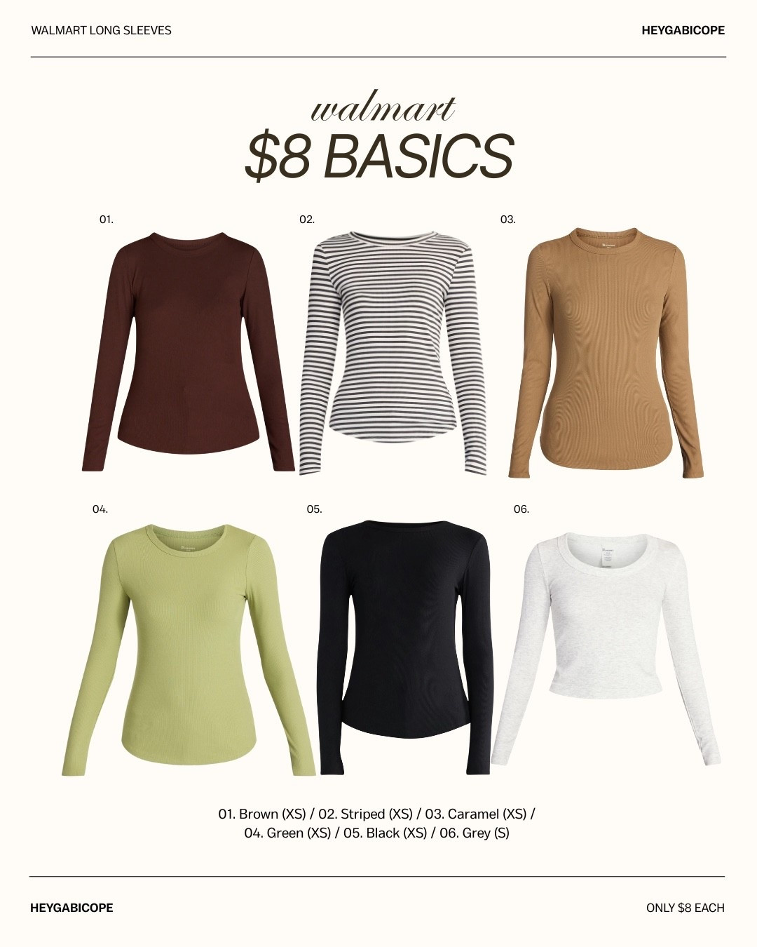 The BEST basic long sleeve tops from Walmart & they are ONLY $8! I cannot believe how good these are! Bought in several colors. 

#LTKdayinmylife #LTKmomlife #LTKSaleAlert