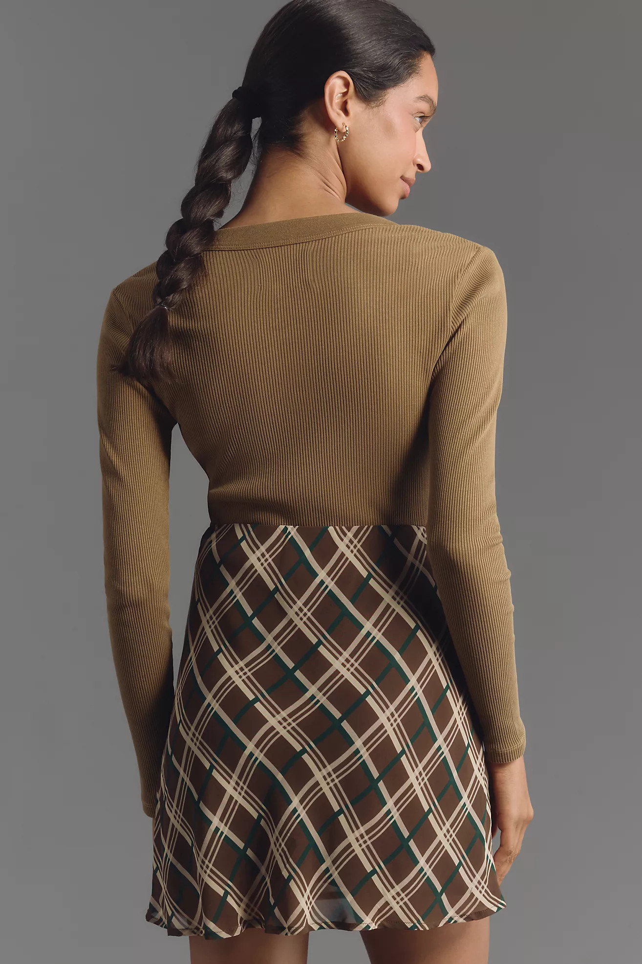 The Tilda Mini Slip Skirt | Anthropologie (US)