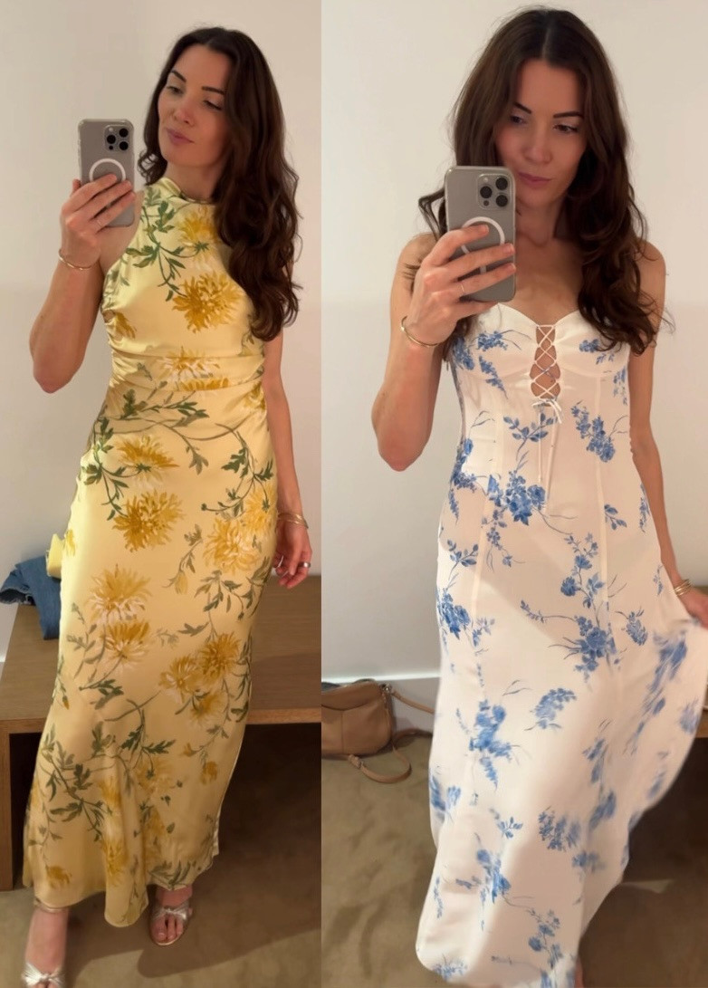 Floral reformation maxi dresses 

 #LTKSeasonal #LTKWedding