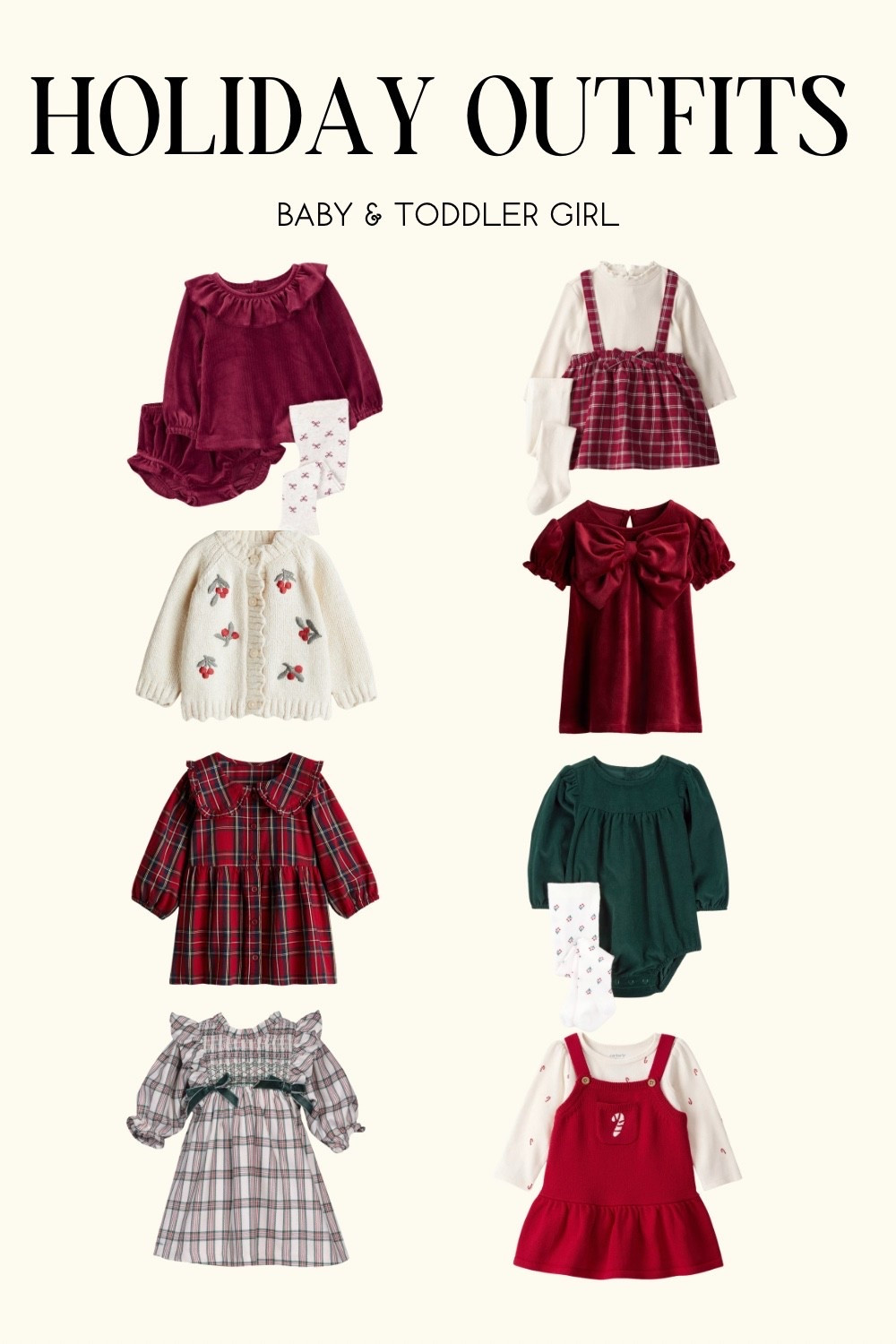 Holiday outfits for baby girls and toddler girls! ❤️ 

Christmas outfit, Christmas pictures, baby girl Christmas outfit, baby girl holiday outfit, toddler girl Christmas outfit, toddler girl holiday outfit, family matching, target fashion, H&M, sibling matching, festive outfits 

#LTKKids #LTKBaby #LTKHoliday
