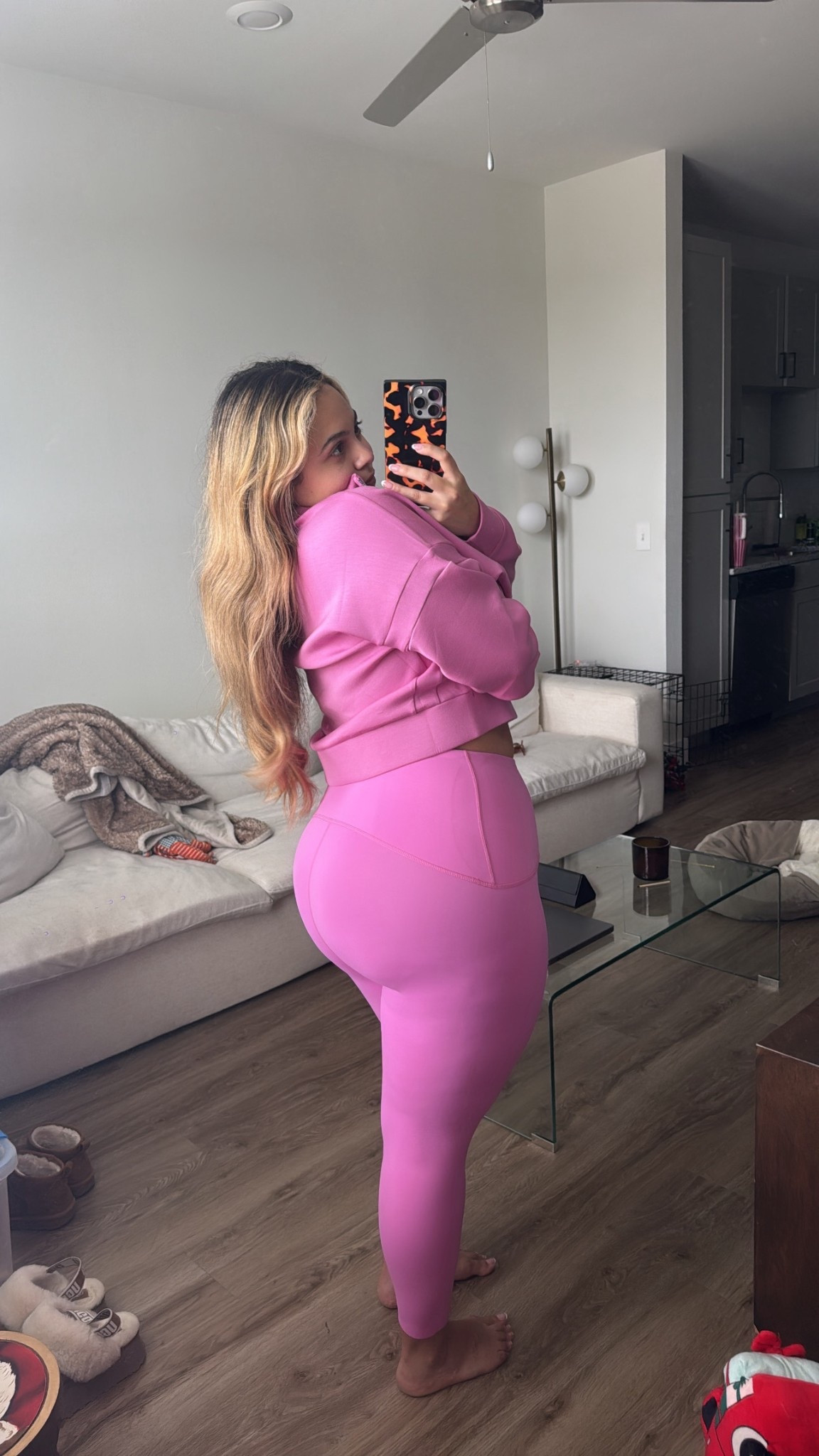 Booty boost leggings from Spanx! Wearing size large in everything!

#LTKfitnessgoals #LTKSaleAlert #LTKGiftGuide