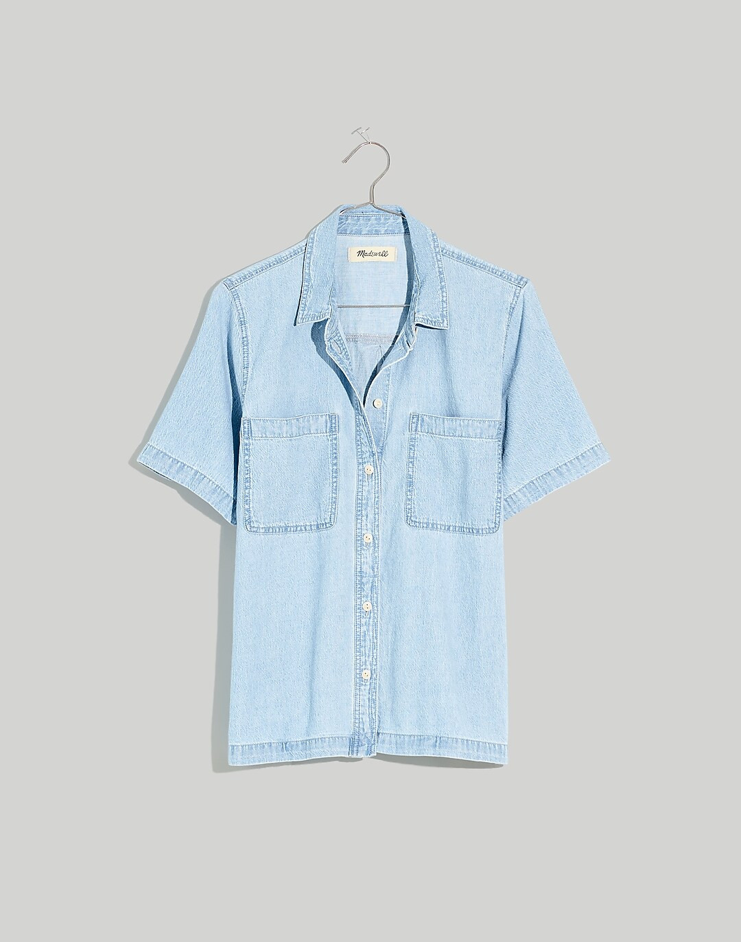 Denim Camp Shirt in Smithley Wash | Madewell