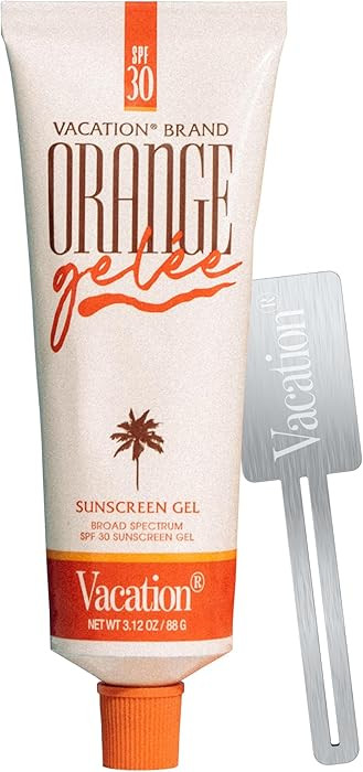 Vacation Orange Gel\u00e9e SPF 30 Sunscreen Gel and Tube Key Bundle, 3.12 Fluid Ounces - Hydratin... | Amazon (US)