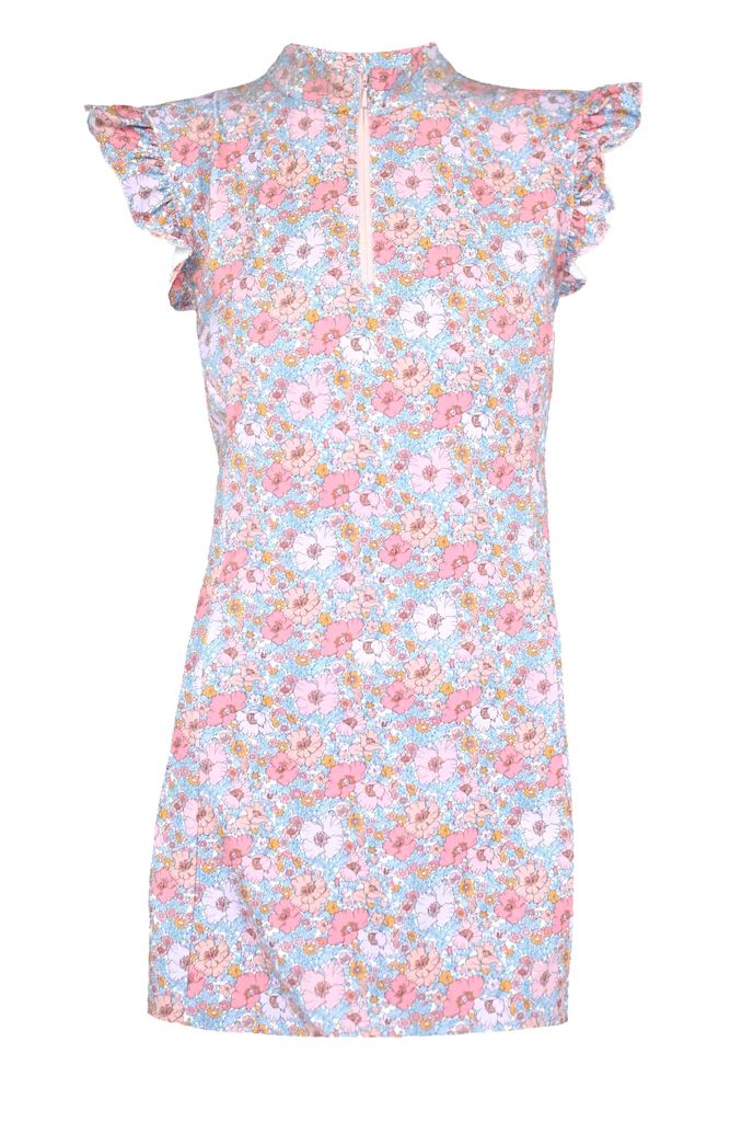 Myers Flutter Sleeve Dress in Liberty Floral | Over The Moon