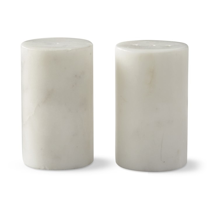 Marble Salt & Pepper Shakers | Williams-Sonoma