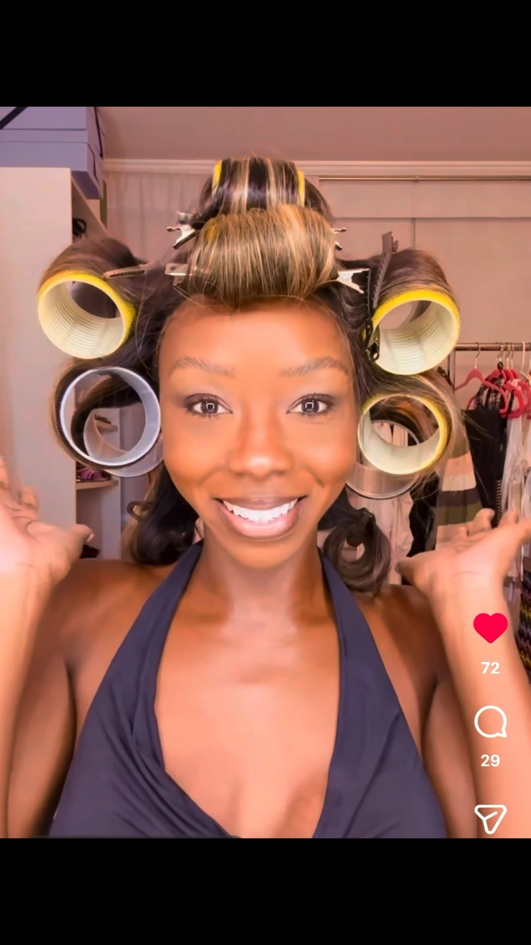 These DryBar heatless rollers are life changing. They give me the bouncy full curls one always wanted. Also having your hair layered will help with giving your hair more body. I wish I had this video as a beginning but happy to help you ladies out! 

#LTKBeauty #LTKdayinmylife #LTKU