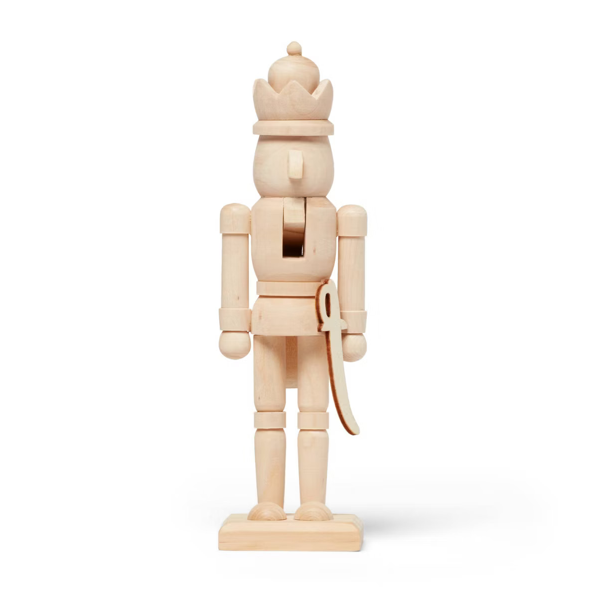 Christmas Craft Nutcracker Wood Base - Mondo Llama™ | Target
